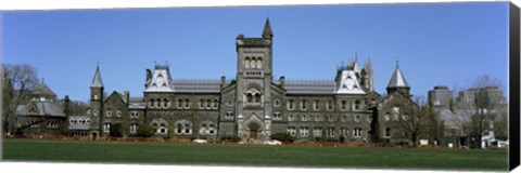 Framed Facade of a building, University of Toronto, Toronto, Ontario, Canada Print