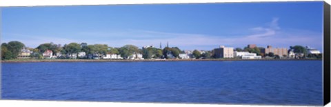 Framed Buildings at the waterfront, Charlottetown, Prince Edward Island, Canada Print