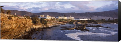 Framed Old whaling station on the coast, Hermanus, Western Cape Province, Republic of South Africa Print