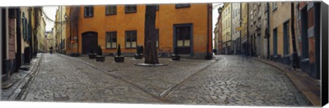 Framed Buildings in a city, Gamla Stan, Stockholm, Sweden Print