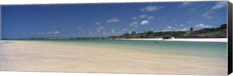 Framed Mountain at the coast, Watamu Marine National Park, Watamu, Coast Province, Kenya Print