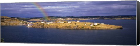 Framed Trinity Bay, Trinity, Newfoundland Island, Newfoundland and Labrador Province, Canada Print