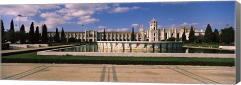 Framed Dos Jeronimos Monastery, Belem, Lisbon, Portugal Print