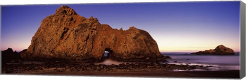 Framed Pfeiffer Beach, Big Sur, California Print