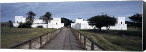 Framed Lodge, Fort Namutoni, Etosha National Park, Kunene Region, Namibia Print