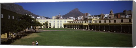 Framed Courtyard of a castle, Castle of Good Hope, Cape Town, Western Cape Province, South Africa Print