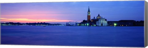 Framed Church at the waterfront, Redentore Church, Giudecca, Venice, Veneto, Italy Print