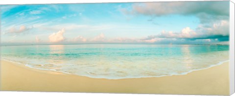 Framed Waves on the beach, Seven Mile Beach, Grand Cayman, Cayman Islands Print