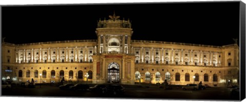 Framed Facade of a palace, The Hofburg Complex, Vienna, Austria Print