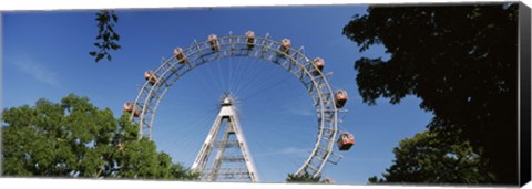 Framed Prater Park Ferris wheel, Vienna, Austria Print