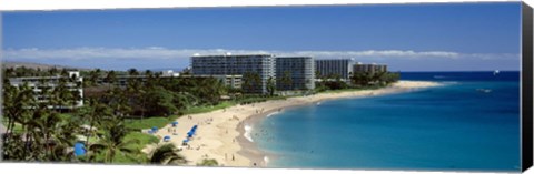 Framed Kaanapali Beach, Maui, Hawaii Print