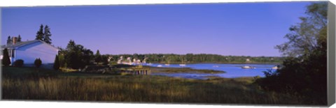 Framed Buildings in a national park, Acadia National Park, Mount Desert Island, Hancock County, Maine, USA Print