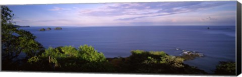 Framed Island in an ocean, Papagayo Peninsula, Costa Rica Print