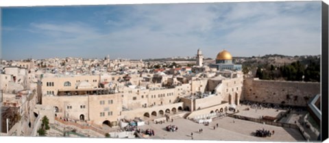 Framed Wailing Wall, Jerusalem, Israel Print