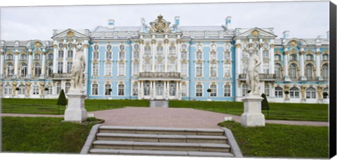 Framed Blue Facade of Catherine Palace, St. Petersburg, Russia Print