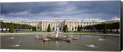 Framed Peterhof Grand Palace, St. Petersburg, Russia Print