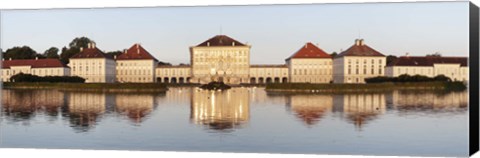 Framed Palace at the waterfront, Nymphenburg Castle, Munich, Bavaria, Germany Print
