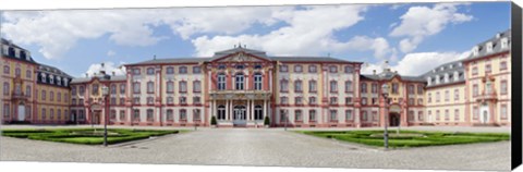 Framed Facade of a castle, Castle Bruchsal, Bruchsal, Baden-Wurttemberg, Germany Print