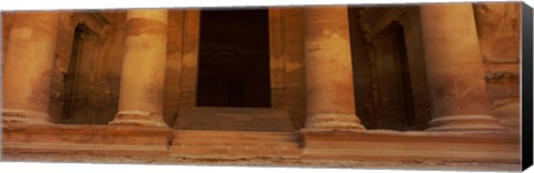 Framed Doorway to the Treasury, Wadi Musa, Petra, Jordan Print