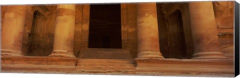 Framed Doorway to the Treasury, Wadi Musa, Petra, Jordan Print