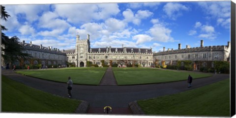 Framed Quadrangle in University College Cork, aka UCC,Cork City, Ireland Print