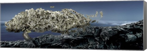 Framed Money tree Print