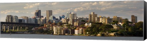 Framed Sydney Harbor, Sydney, New South Wales, Australia Print