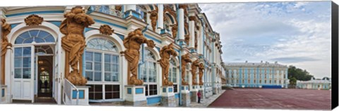 Framed Catherine Palace building details, St. Petersburg, Russia Print