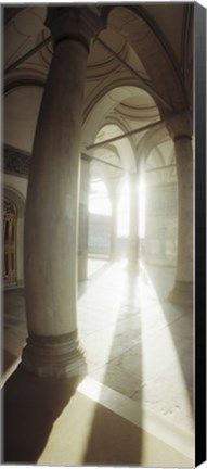 Framed Interiors of Topkapi Palace in Istanbul, Turkey (vertical) Print