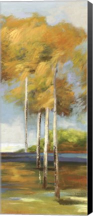 Framed Breezes II Print