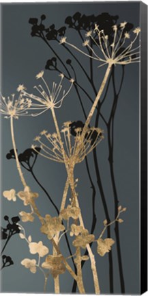 Framed Twilight Botanicals I Print