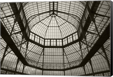 Framed Palm House Following Restoration, The Botanic Gardens, Dublin, Ireland Print