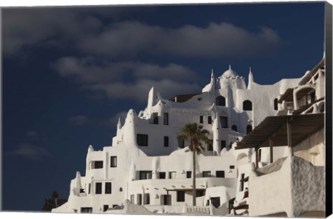 Framed Low angle view of a hotel, Casapueblo, Punta Ballena, Punta Del Este, Maldonado, Uruguay Print