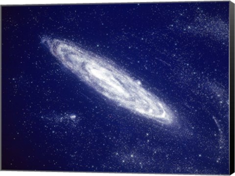Framed View from Space Print