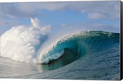 Framed Wave with Big Splash Print