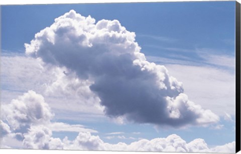 Framed Clouds in a Light Blue Sky Print