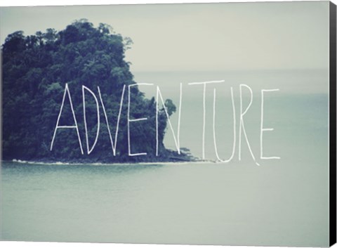 Framed Adventure Island Print