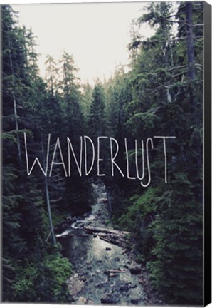 Framed Wanderlust Rainier Creek Print