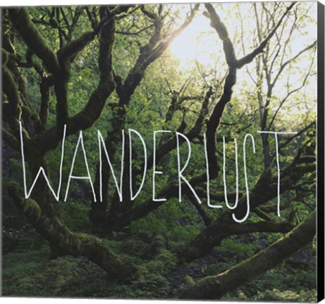 Framed Wanderlust Print
