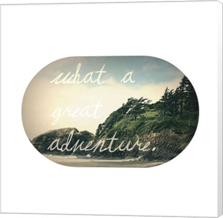 Framed What A Great Adventure Print