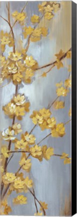 Framed Forsythia Garden I Print