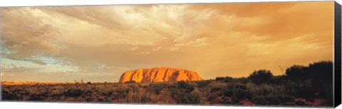 Framed Ayers Rock Northern Territory Australia Print