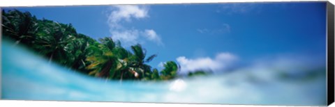 Framed Palau Island Print