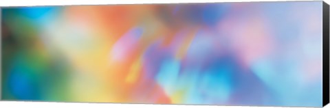 Framed Multi Color Abstract Print