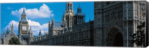 Framed Victoria Tower &amp; Big Ben London England Print