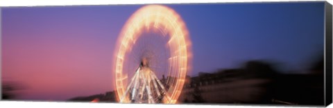 Framed France, Paris, Tuilleries Print