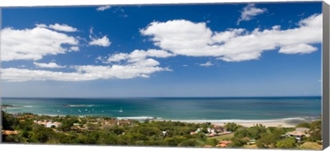 Framed Clouds over the sea, Tamarindo Beach, Guanacaste, Costa Rica Print