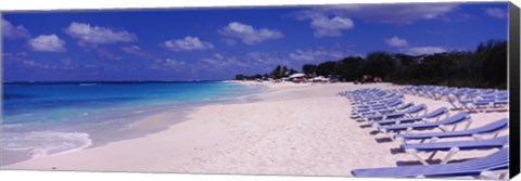Framed Shoal Bay Beach, Anguilla Print