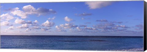 Framed Clouds over the sea, Anguilla Print