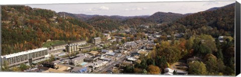Framed Gatlinburg, Sevier County, Tennessee Print